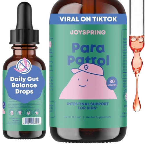 Para Patrol Kids' Liquid Cleanse – Natural Liquid Detox, Alcohol-Free (1 fl oz) 30 Servings